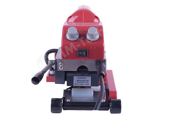 SWT-NS800 máquina de soldagem de geomembrana de cunha quente para 0,2-1,5 mm PP PE PVC em cor vermelha