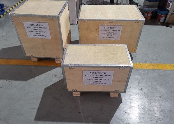 2" 8" máquina hidráulica da solda por fusão para o CE da tubulação do Hdpe habilitado