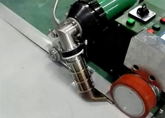 máquina de soldadura do ar quente de encerado 3000W com a emenda 40mm de solda de 20mm