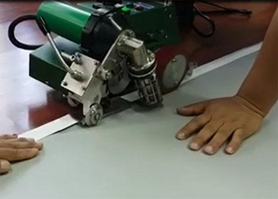 máquina de soldadura do ar quente de encerado 3000W com a emenda 40mm de solda de 20mm