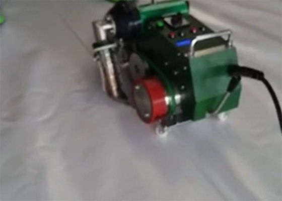 Máquina de soldadura 12.5KG da lona da bandeira do ar quente com soldadura da bainha