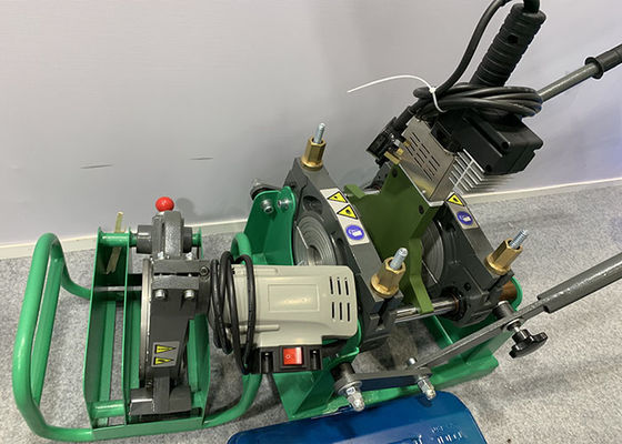 máquina plástica da junção de tubulação de 230V 50mm-160mm, máquina de soldadura da extremidade do Hdpe