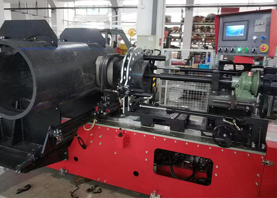 anti máquina do encaixe de tubulação do Hdpe da sela da oxidação com maneira linear do guia