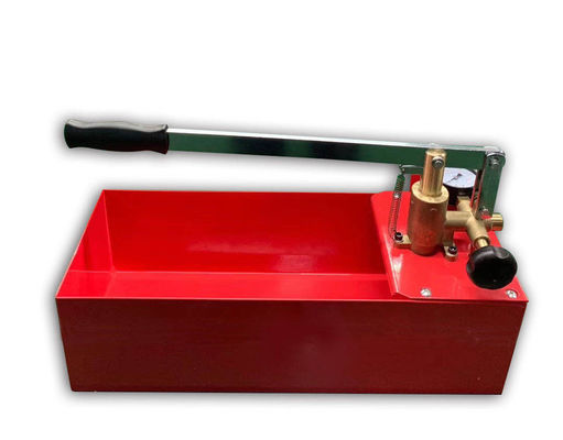 Bomba do teste de pressão do teste da tubulação manual com volume de 30ML Flov