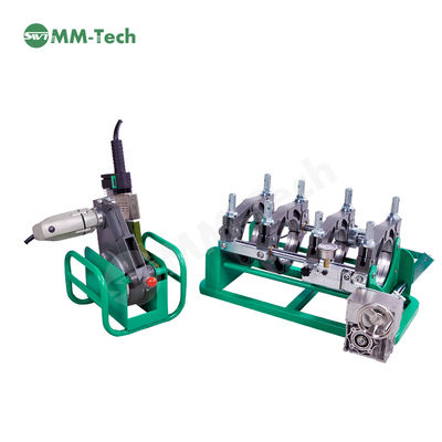 2 - 6 polegadas de máquina hidráulica da solda por fusão da extremidade da tubulação do HDPE do CNC