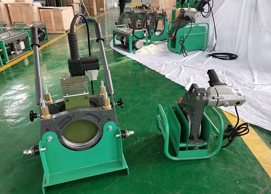 máquina manual da solda por fusão da extremidade da tubulação do Pvc dos Pp do Hdpe de 40-110mm