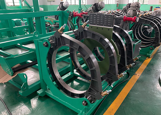 220 V máquina automática da solda por fusão da extremidade da tubulação do Hdpe de 280mm - de 500mm