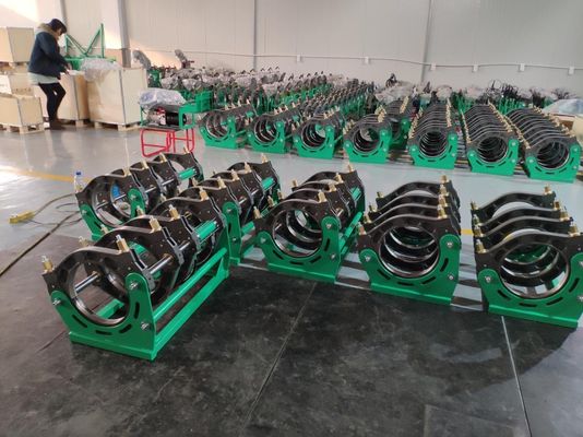 da tubulação de alumínio do Hdpe de 40-110mm máquina manual da solda por fusão da extremidade