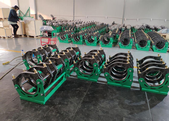 Tubo plástico máquina da solda por fusão do Hdpe de 63 a de 200mm hidráulica