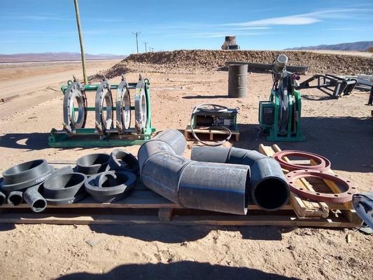 máquina de soldadura comum quente da extremidade do Hdpe da tubulação de fonte da água de 355mm