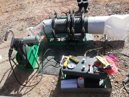 máquina de soldadura comum quente da extremidade do Hdpe da tubulação de fonte da água de 355mm