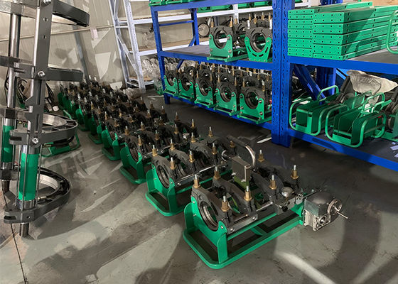 da tubulação de alumínio do Hdpe de 40-110mm máquina manual da solda por fusão da extremidade
