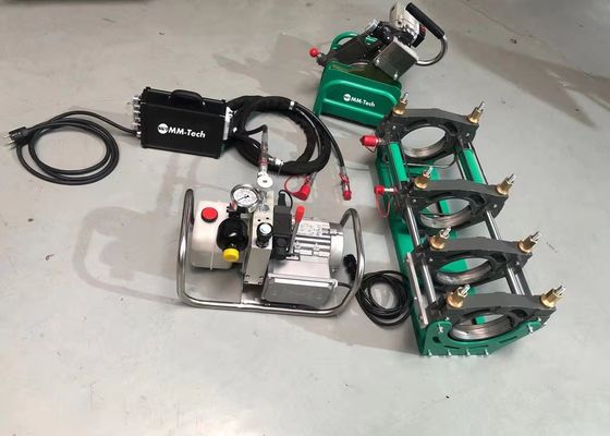 Do equipamento plástico da solda por fusão do embarcadouro do polietileno do Hdpe articulação quente do derretimento