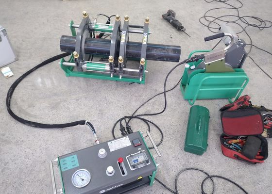 Soldador comum quente 2.3kw da fusão da extremidade da flange do campo da tubulação do Pe