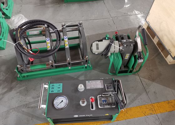 Máquina de solda hidráulica do Hdpe manual plástico do encanamento
