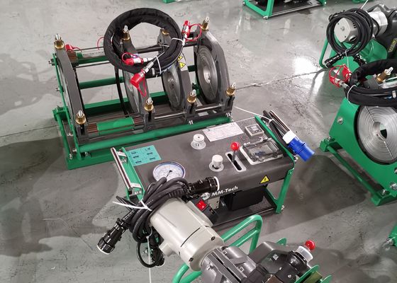 máquina da solda por fusão da extremidade de 200mm para a tubulação do Hdpe