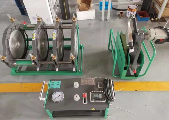 máquina da solda por fusão da extremidade de 200mm para a tubulação do Hdpe