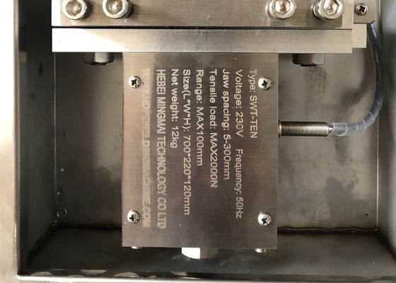 soldador da cunha do Hdpe 2000N, máquina de solda plástica de Geomembrane