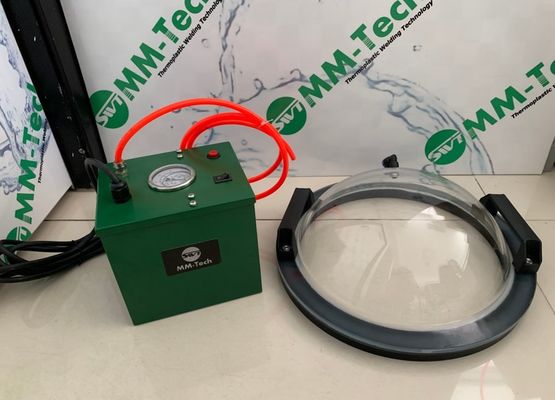 700 verificador plástico quadrado do escape de ar do vácuo 230V da garrafa do Cm para o HDPE que emenda o teste da qualidade