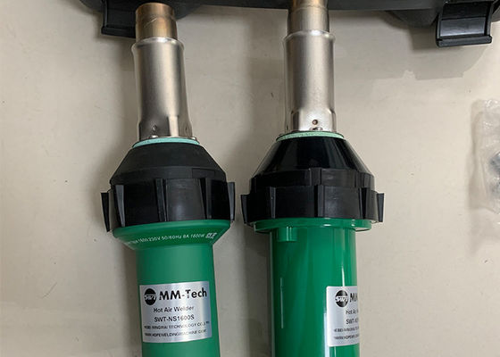 peso leve de Eva Pp Hdpe Welding Gun do Pe do Pvc da mão 1600w