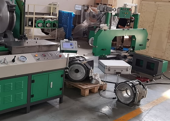 Máquina de soldadura da fabricação da extremidade à oficina que cabe o multi encaixe do ângulo