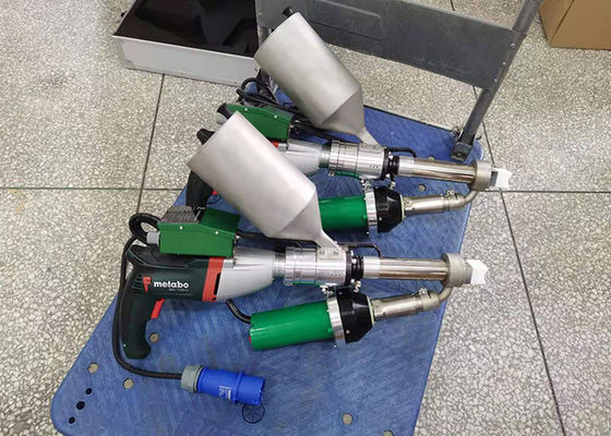 Máquina de soldadura plástica da extrusão do ar quente 1600w da pelota