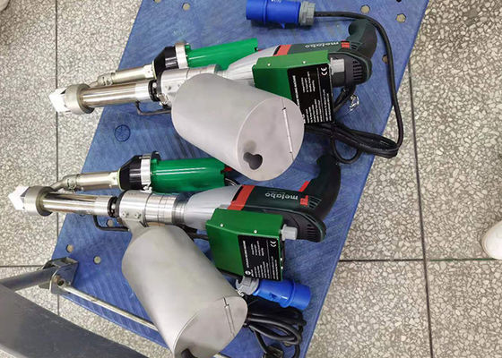 Máquina de soldadura plástica da extrusão do ar quente 1600w da pelota