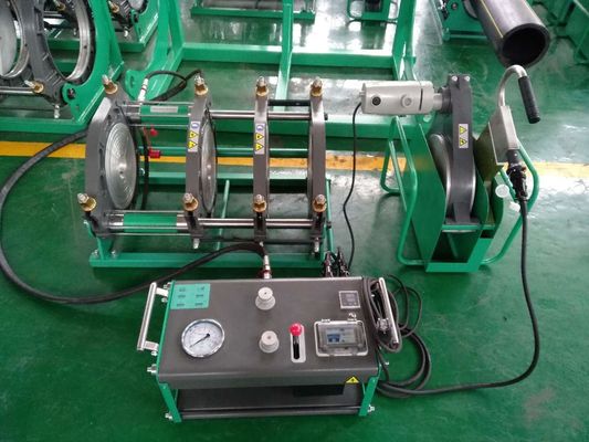 máquina da solda por fusão da extremidade da tubulação do Pe de 200-450mm Pp Pvdf semi automática