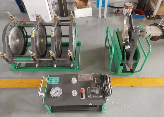 Soldador automático da fusão da extremidade do embarcadouro 450mm do CE