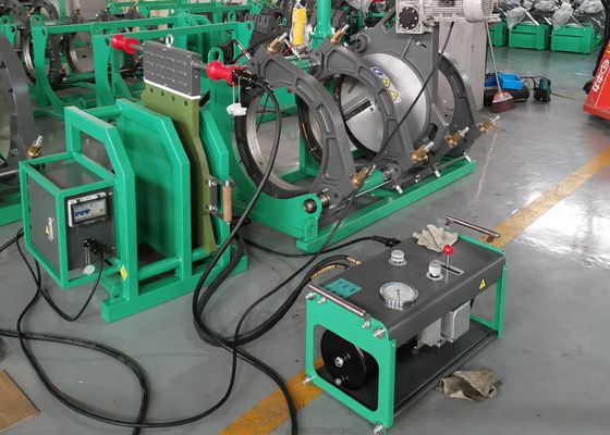Máquina plástica da tubulação 400v Buttfusion do Hdpe do Pe automática