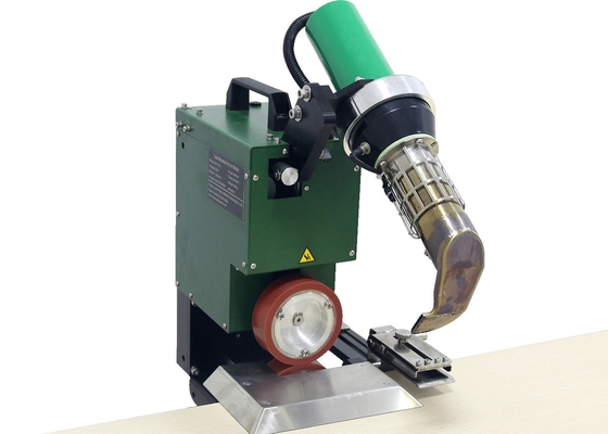 CE plástico 2300w da máquina de soldadura de encerado do ar quente da tabela do Pvc