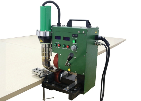 CE plástico 2300w da máquina de soldadura de encerado do ar quente da tabela do Pvc