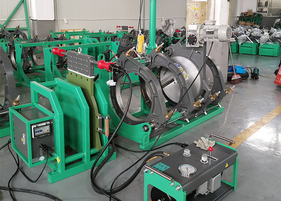 Máquina hidráulica da fusão da extremidade do Hdpe automática para o encanamento