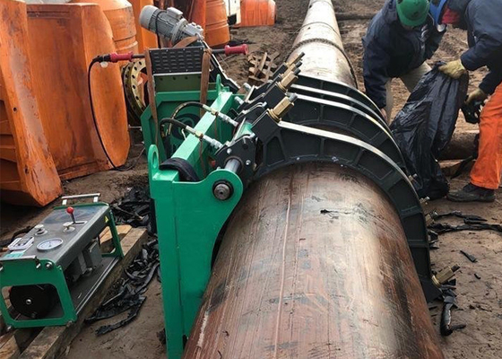 máquina hidráulica de baixo nível de ruído da solda por fusão da extremidade da tubulação do Hdpe 380v