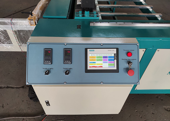 Fusão da extremidade da máquina de soldadura da folha do Hdpe do Cnc 3000mm que rola 90 graus