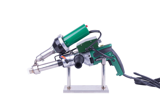 Pistola de soldadura por extrusão a ar quente de 110 V para revestimento de lago com vara de 4 mm para plástico PP PE