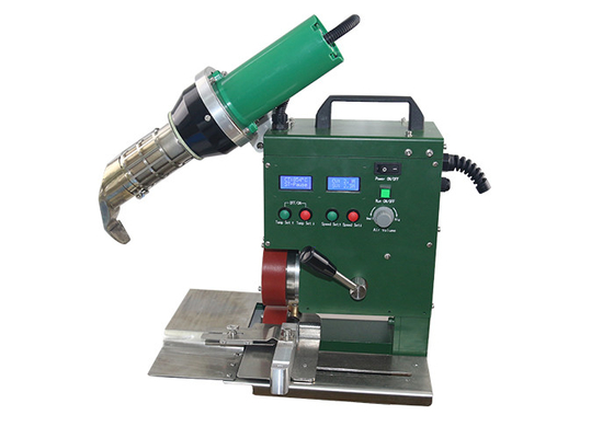 A tabela fixou a máquina de soldadura de encerado do ar quente 2300w para o material do Pvc