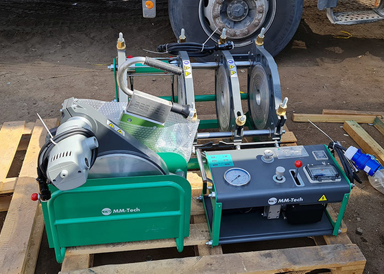 máquina de soldadura de Thermofusion da tubulação do Hdpe de 90-315mm