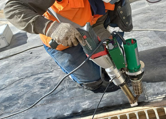 Máquina de soldadura da extrusão do Hdpe Swt-Ns610b para Soldar Geomembranes