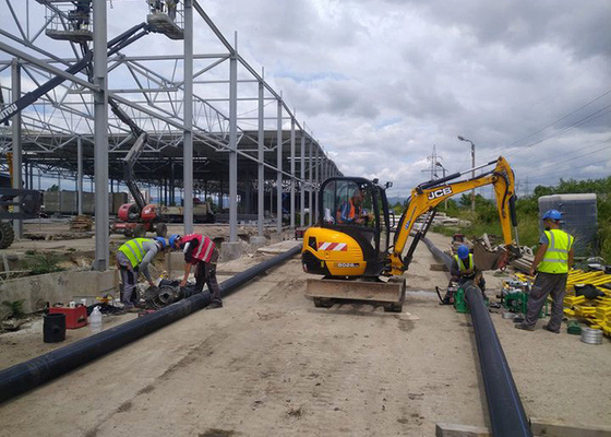 máquina da fusão da extremidade do Hdpe da tubulação de 220V 315mm hidráulica