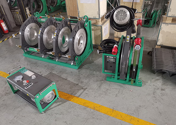 a máquina hidráulica da solda por fusão da extremidade do Hdpe de 450mm conduz a articulação do Ce