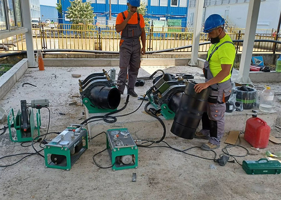 Máquina hidráulica da solda por fusão da extremidade do Hdpe para 280mm