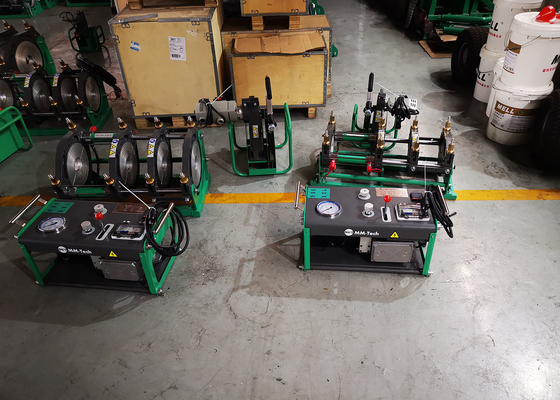 Máquina de solda do Hdpe da fusão 63mm da extremidade/equipamento hidráulicos