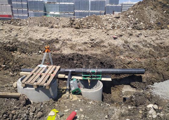 Máquina hidráulica da solda por fusão da extremidade do Hdpe para 280mm