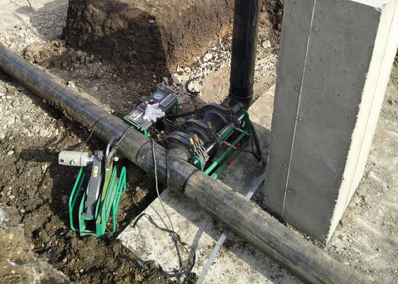 Máquina de solda do Hdpe da fusão 63mm da extremidade/equipamento hidráulicos