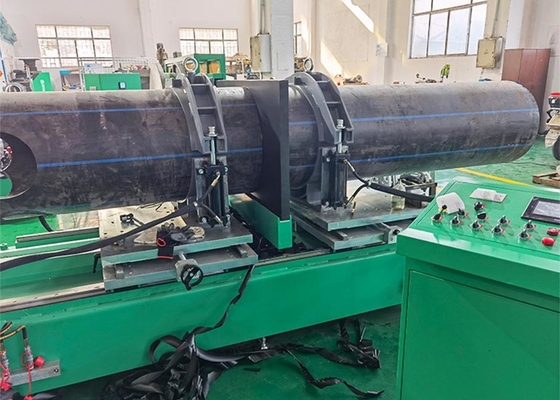Máquinas de Soldagem e Fabricação de Conexões para Oficina de HDPE de 800mm na Fábrica