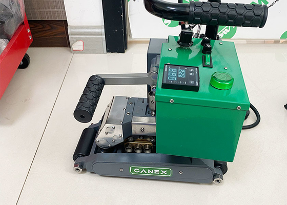 Máquina de Solda para Geomembrana CX900 1400W com Controle de Temperatura para Tanque de Peixes