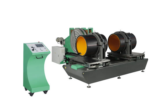 Máquina de soldadura de instalação de oficina para tubos de PP de HDPE 315-630 mm com potência de 380 V e controle PLC