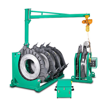 Máquina 630mm-1200mm da solda por fusão da extremidade da tubulação do HDPE de quatro Ring Auto