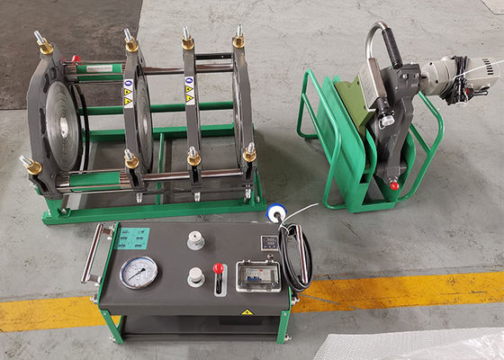 fase monofásica plástica da máquina 230V da solda por fusão da tubulação de 63mm 160mm PP PVDF